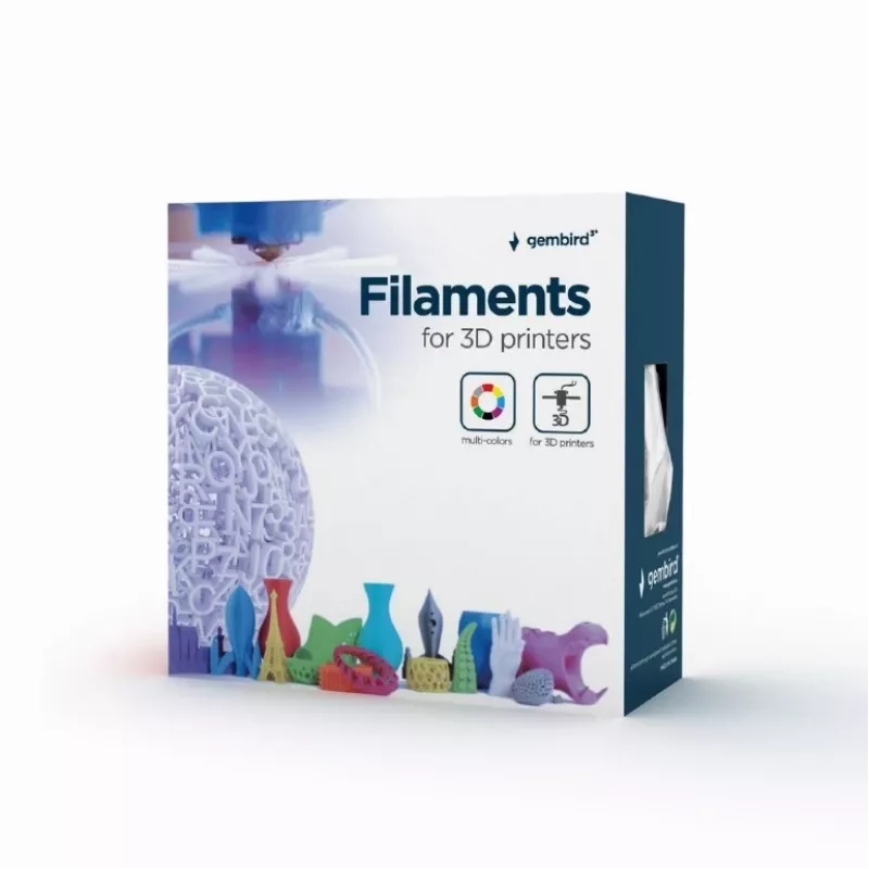 3D printing material Gembird 3DP-PLA1.75-02-CARBON