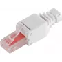 Network connector ShiverPeaks 75011 Cat 6 Tool-less RJ45, shielded, 8P8C