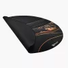 Floor pad Arozzi Zona Round Floor Pad — Black/Gold, round protective mat for flooring