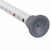 Round aluminium shower stool