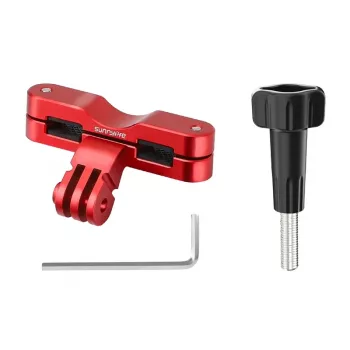 Bike Mount Sunnylife ZJ942-R for Action Cameras — compatible with Insta360 GO 3S, Action 5 Pro, GoPro 13