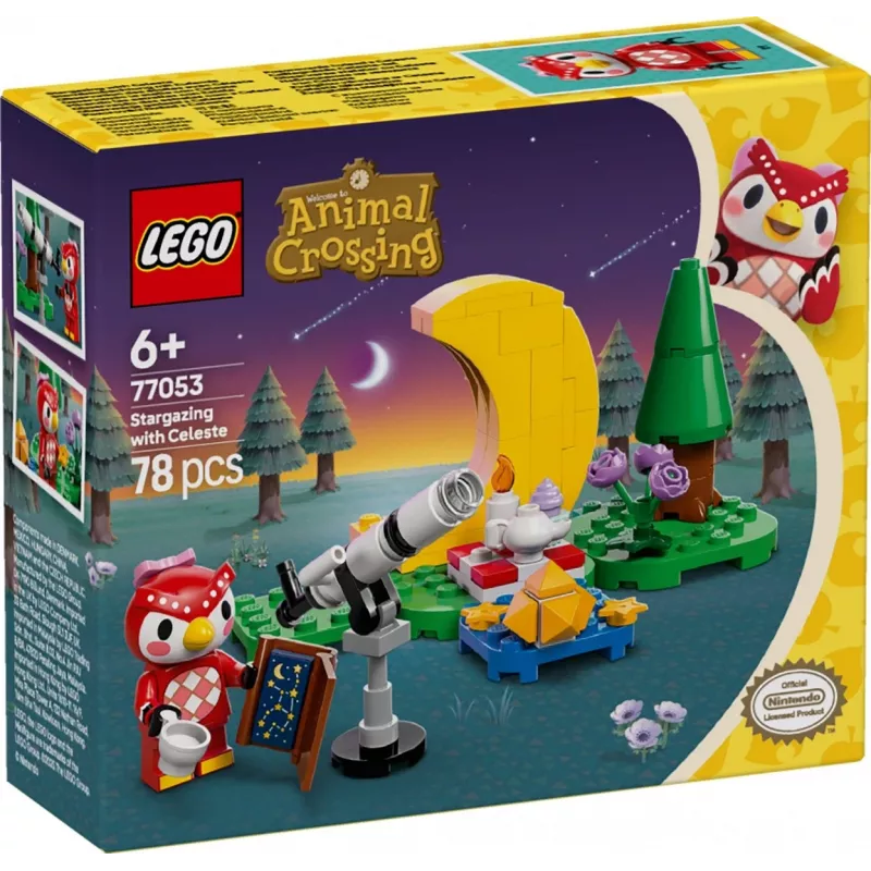 Construction toy LEGO Animal Crossing Stargazing with Eufemia set 77053