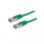 ROLINE S/FTP-Patch Cable Cat.5e, Green, 0,5m (21.15.0383)