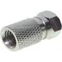 Coaxial F-Connector ShiverPeaks 85012-A, 7.5 mm cable outer diameter, large hex nut