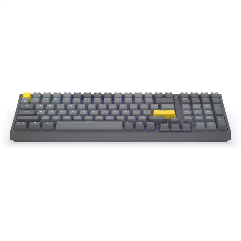 Celeris 1800, Gaming Keyboard Grey, US-Layout, ENDORFY Yellow by Gateron