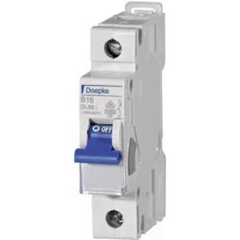 Doepke DLS 6i B16-1 Circuit Breaker Miniature Circuit Breaker B-type (09916023)