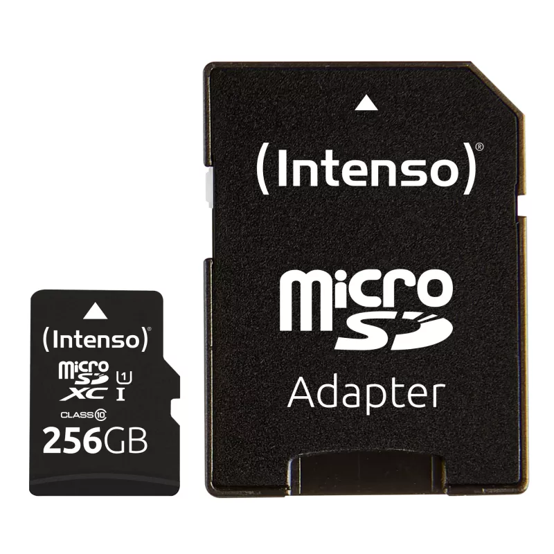 Flash Memory Intenso 256GB UHS-I microSD Performance Class 10