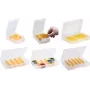 Storage assortment box allit EuroPlus Basic transparent high-impact 37/7-20