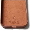 Mujjo Full Leather Case MagSafe Case for iPhone 17 Pro Brown