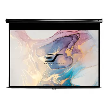 Elite Screens | Manual Series | M92UWH | Diagonal 92 inch | 16:9 | Viewable screen width (W) 204 cm | Black