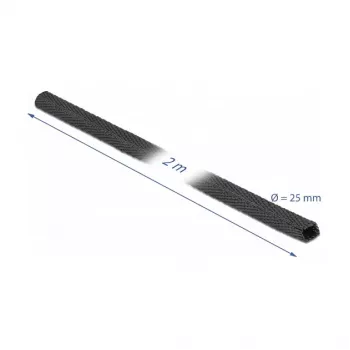Heat shrink tube DeLOCK 20795 2 m x 25 mm black