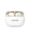 Headphones CANYON HEXAGON 7 TWS ANC+ENC Wireless Charge White Beige