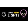 Table lamp MANTA SNL86PK Style Neon Lights UFO Pink – decorative neon-style pink lamp