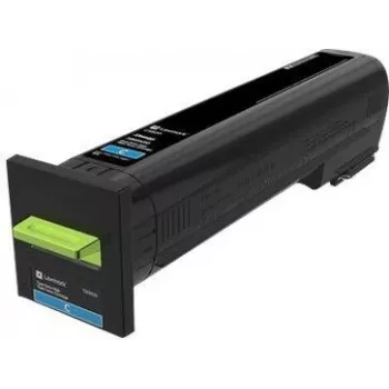 Lexmark - Besonders hohe Ergiebigkeit - Cyan - Original - Tonerpatrone LCCP - für Lexmark CS820de, CS820dte, CS820dtfe (72K0X20)