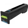 Lexmark - Besonders hohe Ergiebigkeit - Cyan - Original - Tonerpatrone LCCP - für Lexmark CS820de, CS820dte, CS820dtfe (72K0X20)