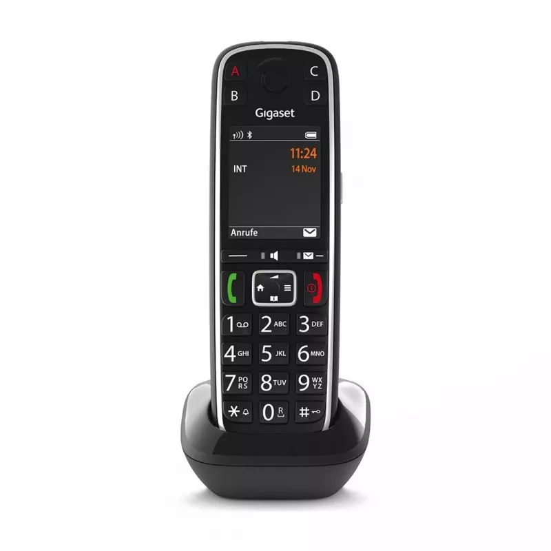 Gigaset E720HX Analog/DECT telephone Caller ID Black