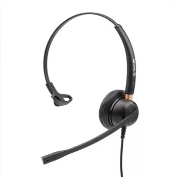 Headphones Tellur Voice 510N Monoaural USB Black