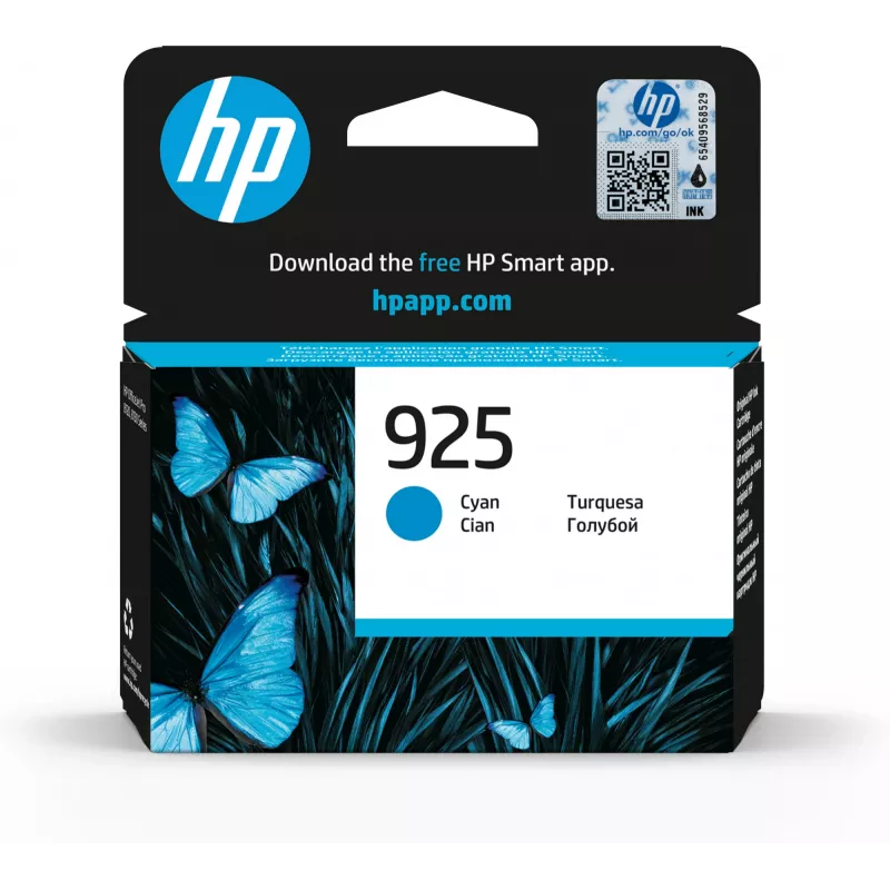 Cartridge HP 925 Cyan 400 pages