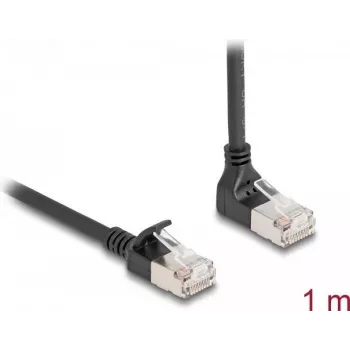 Network Cable DeLOCK RJ45 Cat.6A 1m Black