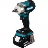 Impact Driver Makita DTW300RTJ 3200 RPM, 18V, 2 Batteries