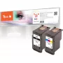 Peach 0F319169 ink cartridge 2 pc(s) Black, Cyan, Magenta, Yellow