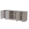 Cama Meble LIVERTI Chest of Drawers 200x42x78 cm Cashmere
