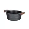 Kitchenware Resto Kitchenware Capella 2.6 L Round Black Wood