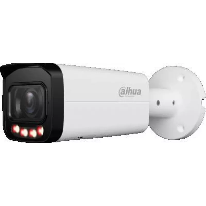IP security camera DAHUA IPC-HFW2449T-ZAS-IL — 4 MP, 2.7–13.5 mm motorized zoom, IP67/IK10, PoE, IR/white LEDs