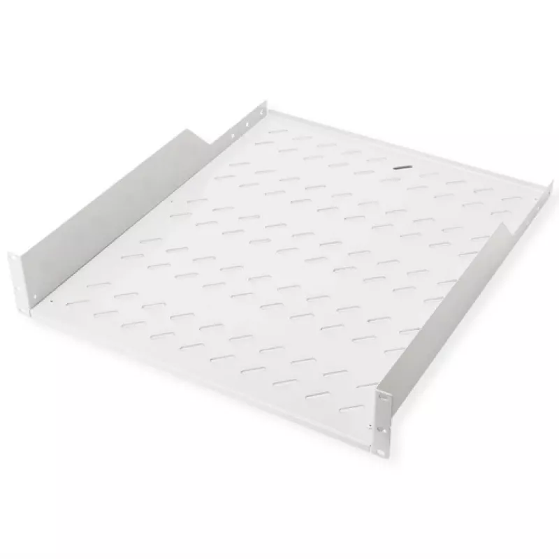 Server shelf ROLINE 26.21.0022 — 2U (2 HE) 550 mm depth, 25 kg load capacity, gray