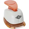 Shape craft punch WEDO Heart Shape Grey Orange