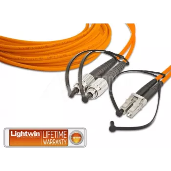 Lightwin High Quality Duplex LWL Patch Cable, MM OM2, FC - LC LWL Patch Cable (LDP-50 FC-LC 10.0)