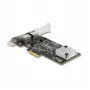 DeLOCK 81261 PCI Express x2 network card, 2 x RJ45 5 Gigabit LAN