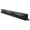 Cable box Alantec PK008 wall organizer 1U black metal/plastic