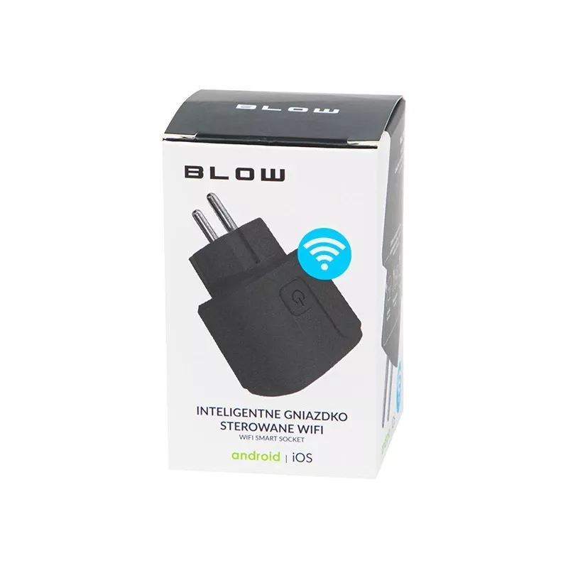 Smart socket BLOW TUYA V3 WiFi-controlled 16A, single outlet, remote ON/OFF