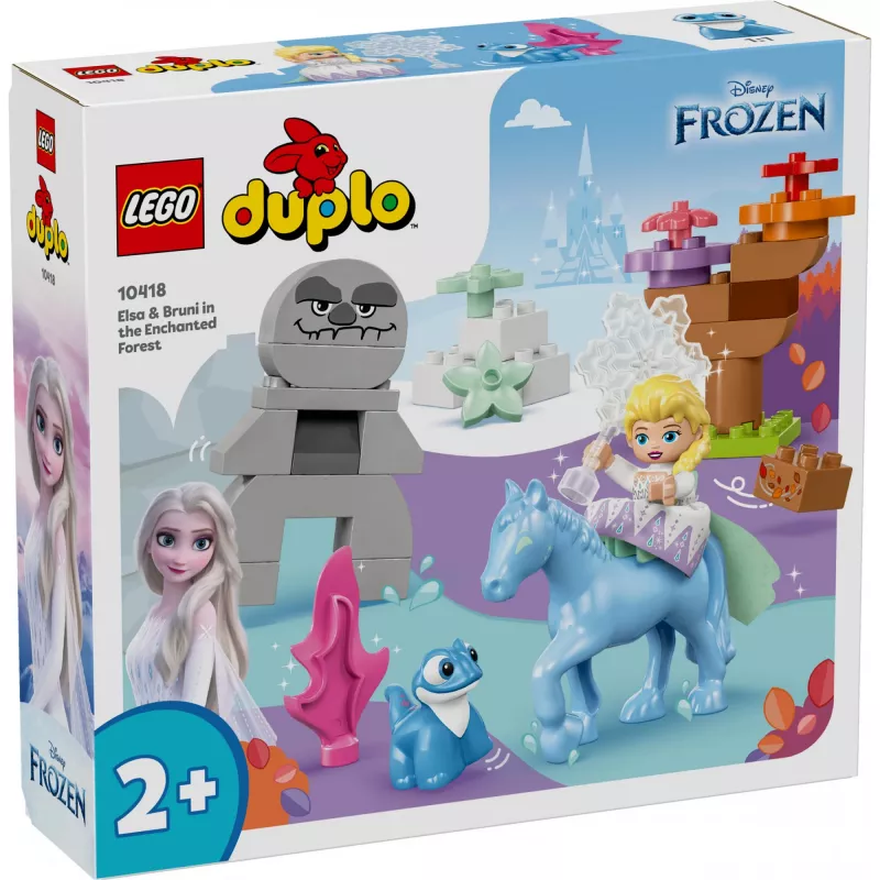 LEGO DUPLO playset 10418 — Disney Elsa and Bruni in the Enchanted Forest, 31 pieces, 2+ years
