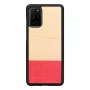Smartphone case man and wood for Samsung Galaxy S20+ — mismatch black