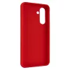 Back cover FIXED for Samsung Galaxy A36 5G, rubber, red