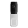 Ajax Doorbell White Wireless 4 MP Night Vision Battery Powered