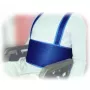 Aston Secuback Type 2 Wheelchair Stabiliser Belt — Abdominal Posture Support, Adjustable up to 150 cm, 20 cm Width, Blue