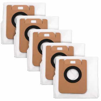 Dust Bags Set for Xiaomi and Dreame Robot Vacuum Cleaners, 5 Pieces, X10, X10+, X20+, Dreame L10S Ultra, L10, L20