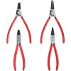 Knipex circlip pliers set 4 pcs. in roll-up pouch 19-60mm