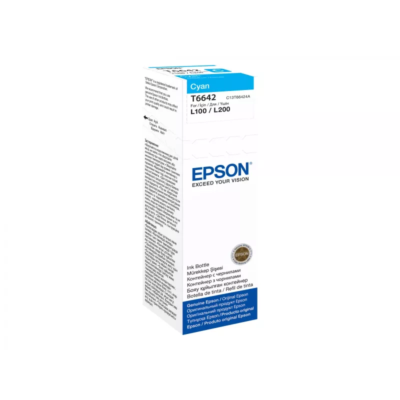Ink Cartridge Epson T6642 70ml Cyan