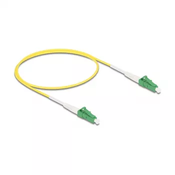 DeLOCK InfiniBand/fibre optic cable 0.5 m LC LC/APC Yellow 83219