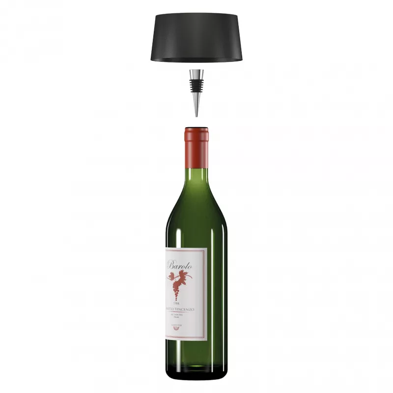 LED Table Lamp RealPower TableLight 300 4W Black Solar