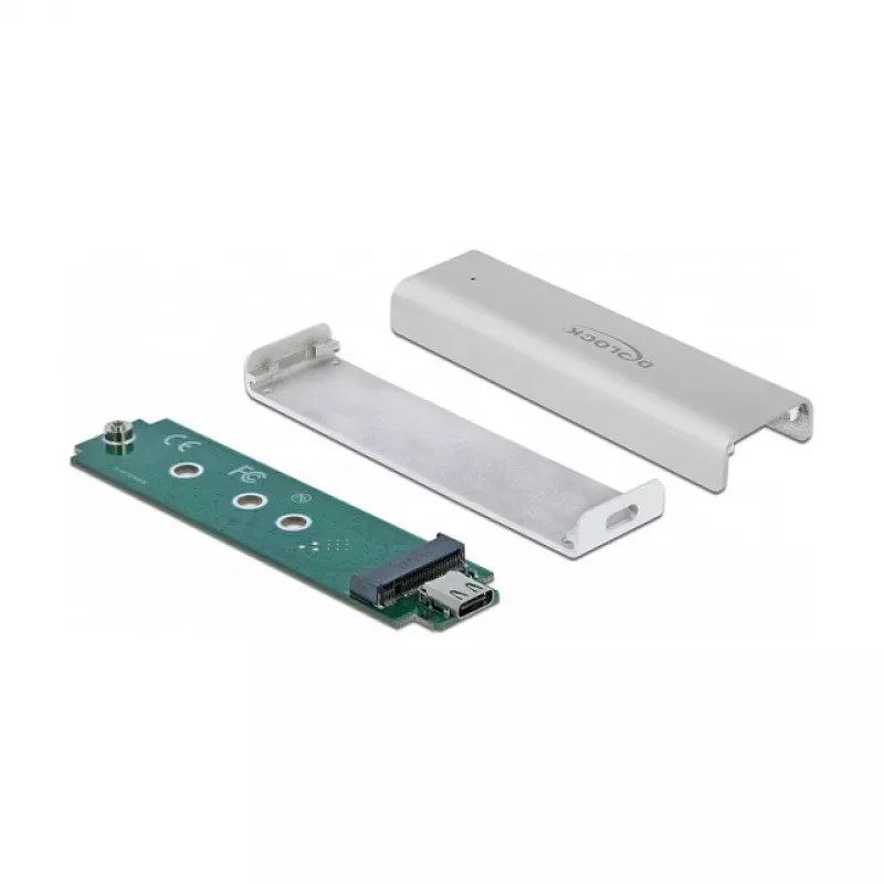 SSD enclosure DeLOCK 42634 Silver M.2
