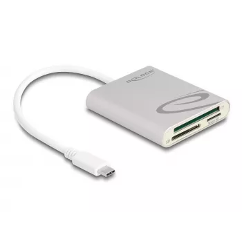 Card Reader DeLOCK 91005 USB 3.2 Gen 1 Type-C Grey CF MMC MicroSD