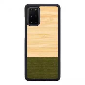 Phone case Man and Wood for Samsung Galaxy S20+ — bamboo, forest black
