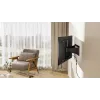 Full-motion TV wall mount GEMBIRD WM-90ST-02 for 43–90 inch screens, articulating bracket, VESA 100x200–600x400, 50 kg capacity