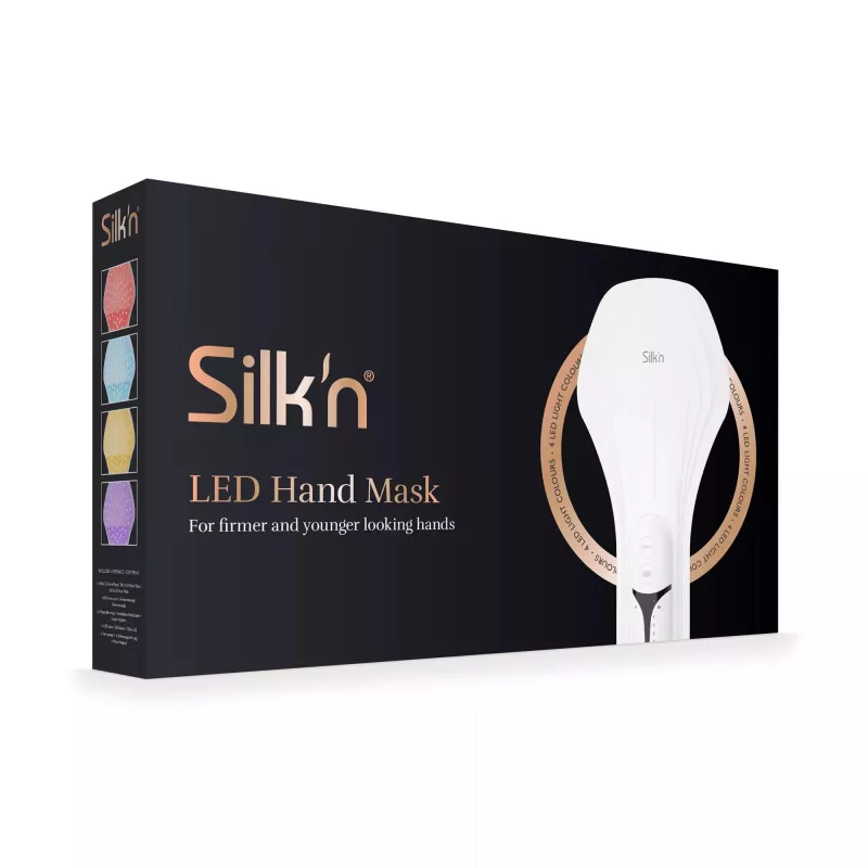 LED hand mask silk'n HLM1PE1001 for skin rejuvenation and hydration