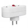 Maclean Current Outlet, Socket Splitter with 2 Sockets and Circuit Breaker, Type E, 2x16A, MCE337 E